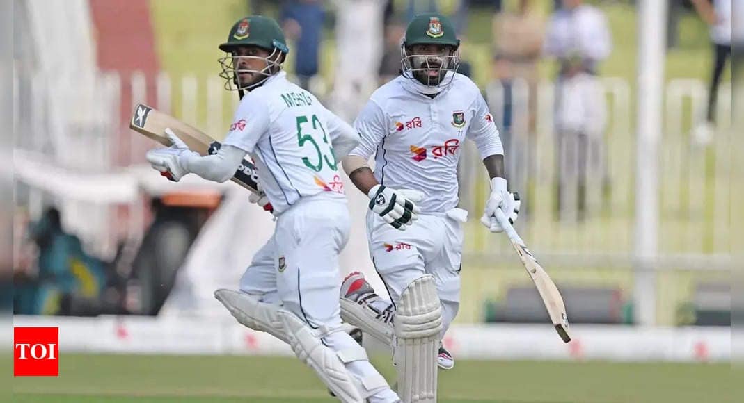 2nd Test: Litton Das, Mehidy Hasan Miraz rescue Bangladesh after early collapse against Pakistan | Cricket News 2nd Test: Litton Das, Mehidy Hasan Miraz rescue Bangladesh after early collapse against Pakistan | Cricket News