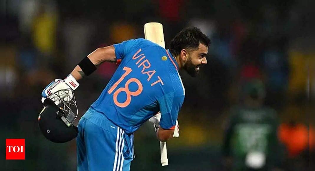 When Virat Kohli smashed Sachin Tendulkar’s record to power India to their biggest ODI victory against Pakistan | Cricket News When Virat Kohli smashed Sachin Tendulkar’s record to power India to their biggest ODI victory against Pakistan | Cricket News