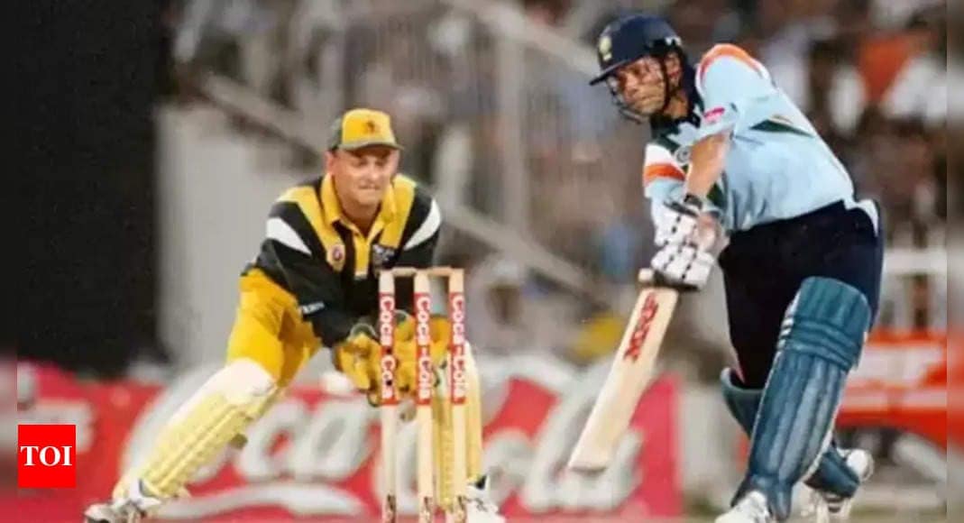Sachin Tendulkar’s Desert Storm: A cricketing epic in Sharjah | Cricket News Sachin Tendulkar’s Desert Storm: A cricketing epic in Sharjah | Cricket News