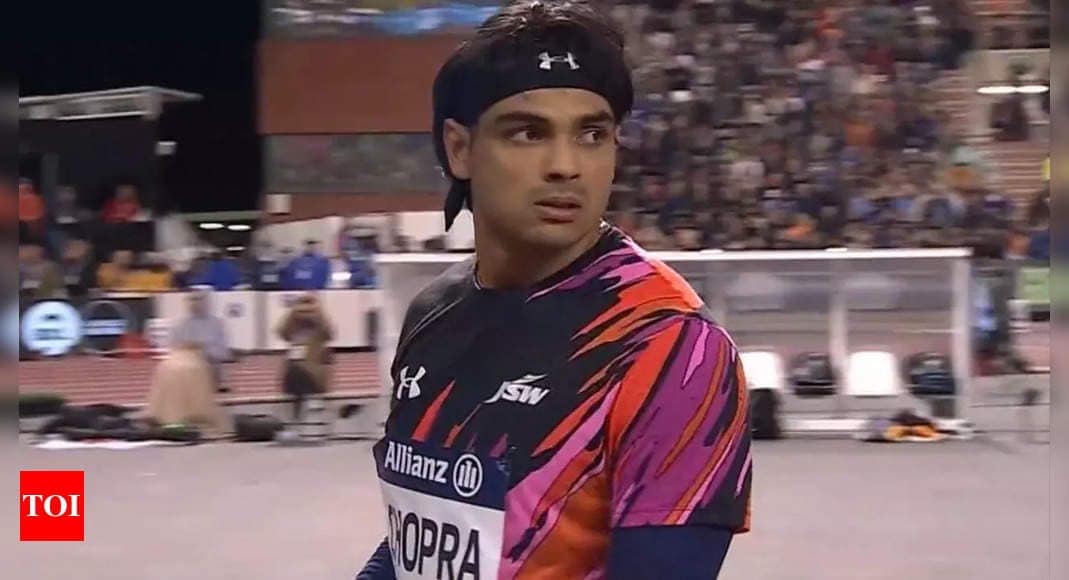 Neeraj Chopra finishes second, misses out on title by 0.01 meters at Brussels Diamond League Final | More sports News Neeraj Chopra finishes second, misses out on title by 0.01 meters at Brussels Diamond League Final | More sports News