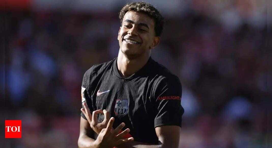 Lamine Yamal nets brace as Barcelona dominate Girona 4-1 in La Liga | Football News Lamine Yamal nets brace as Barcelona dominate Girona 4-1 in La Liga | Football News