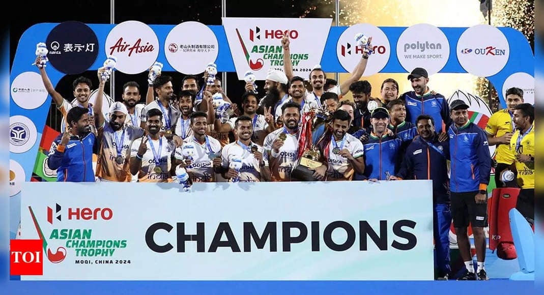 PM Narendra Modi congratulates Indian hockey team after Asian Champions Trophy triumph | Hockey News PM Narendra Modi congratulates Indian hockey team after Asian Champions Trophy triumph | Hockey News