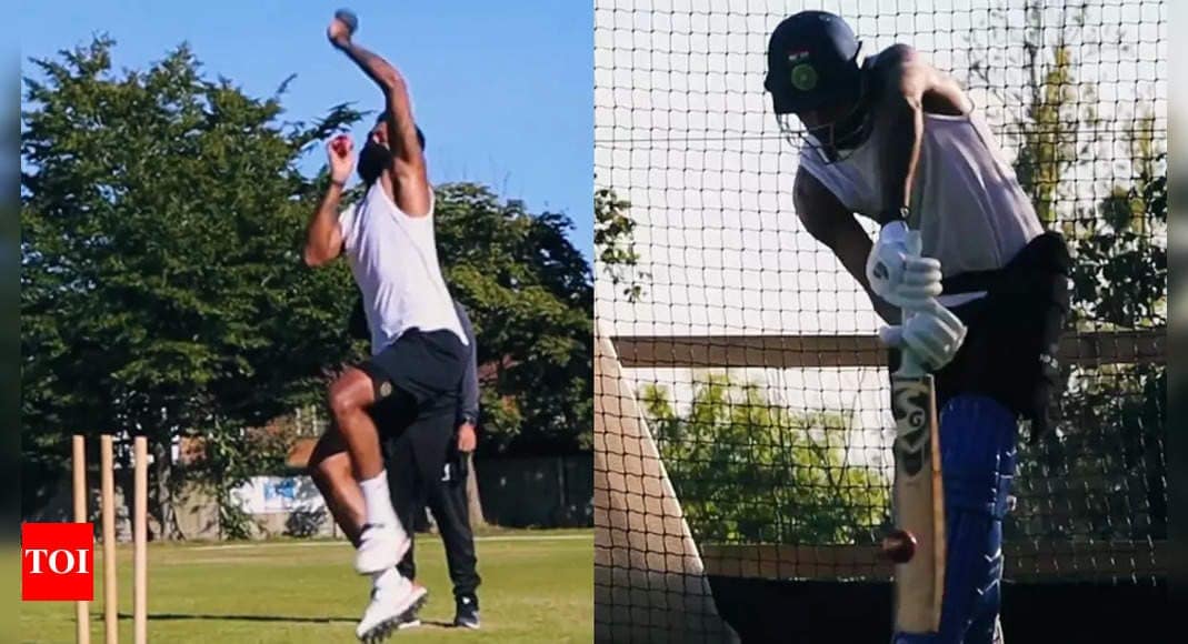 Hardik Pandya sparks Test comeback speculation with red-ball practice | Cricket News Hardik Pandya sparks Test comeback speculation with red-ball practice | Cricket News