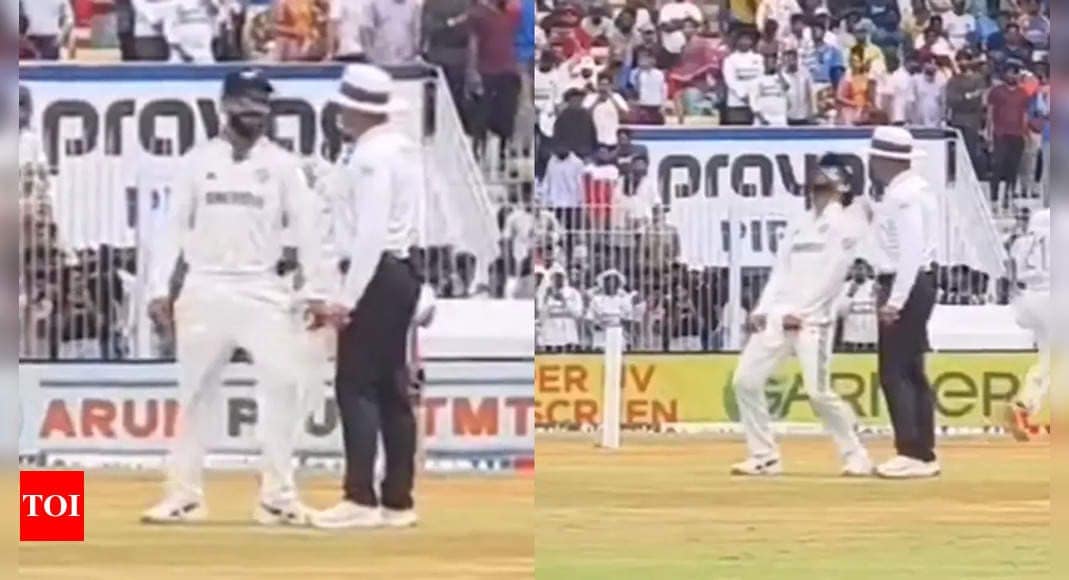 Virat Kohli spotted chatting with Richard Kettleborough after umpire’s reaction to his dismissal goes viral | Cricket News Virat Kohli spotted chatting with Richard Kettleborough after umpire’s reaction to his dismissal goes viral | Cricket News