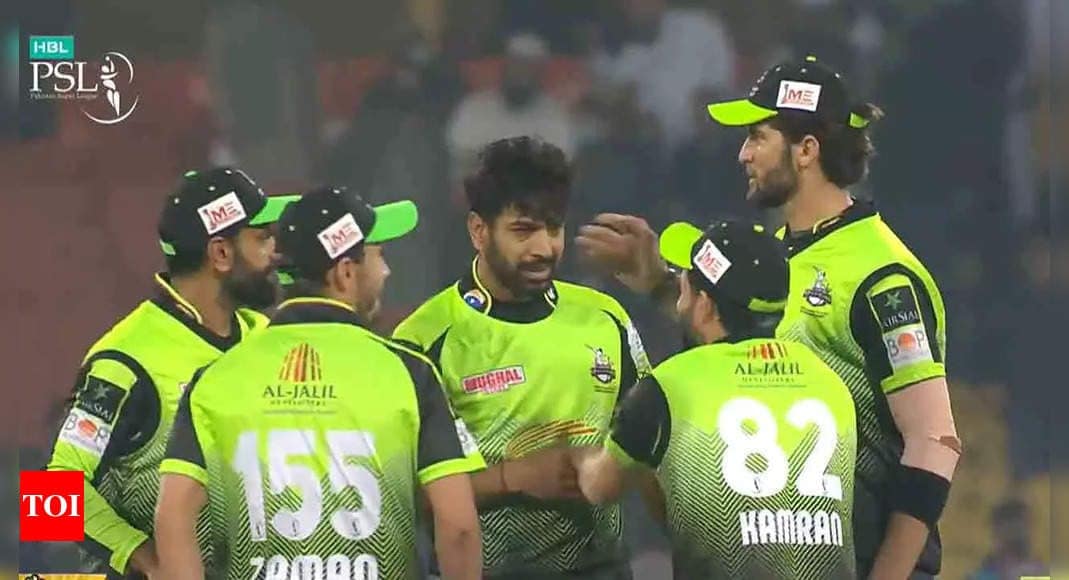 When Haris Rauf slapped Kamran Ghulam in a PSL match: Watch | Cricket News When Haris Rauf slapped Kamran Ghulam in a PSL match: Watch | Cricket News