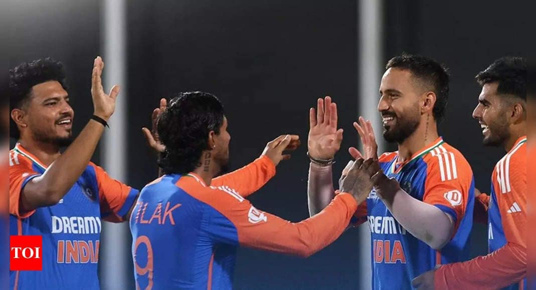 India A eke out a narrow 7-run win over Pakistan A in ACC T20 Emerging Teams Asia Cup match | Cricket News India A eke out a narrow 7-run win over Pakistan A in ACC T20 Emerging Teams Asia Cup match | Cricket News