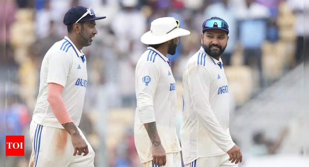 ‘Too much expectation on those two guys’: Rohit on Ashwin and Jadeja | Cricket News ‘Too much expectation on those two guys’: Rohit on Ashwin and Jadeja | Cricket News