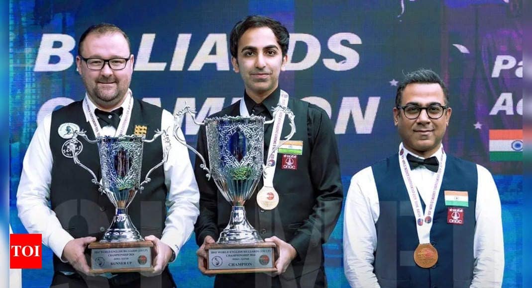 India’s Pankaj Advani scripts history, clinches record 28th World Billiards title | More sports News India’s Pankaj Advani scripts history, clinches record 28th World Billiards title | More sports News