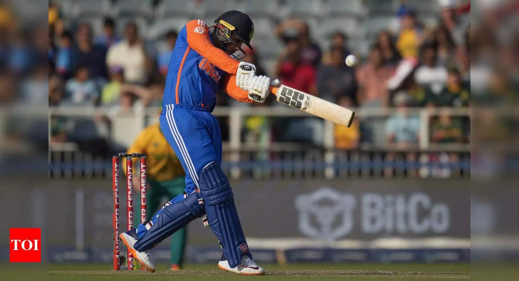 Watch: Abhishek Sharma steals spotlight with out-of-the-ground six | Cricket News Watch: Abhishek Sharma steals spotlight with out-of-the-ground six | Cricket News