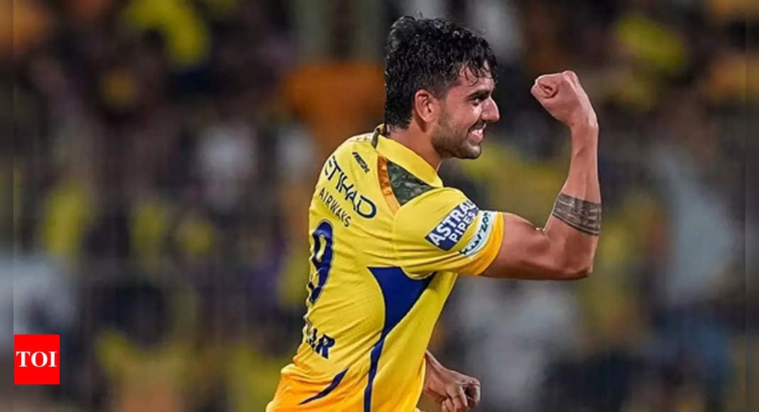 Mumbai Indians get Deepak Chahar for Rs 9.25 crore after three-way battle with CSK, PBKS at IPL auction | Cricket News Mumbai Indians get Deepak Chahar for Rs 9.25 crore after three-way battle with CSK, PBKS at IPL auction | Cricket News