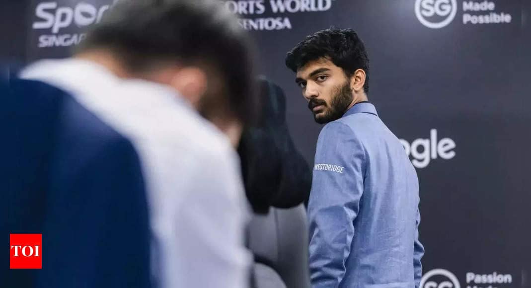 The Ding Liren blunder that made D Gukesh youngest-ever world chess champion | Chess News The Ding Liren blunder that made D Gukesh youngest-ever world chess champion | Chess News