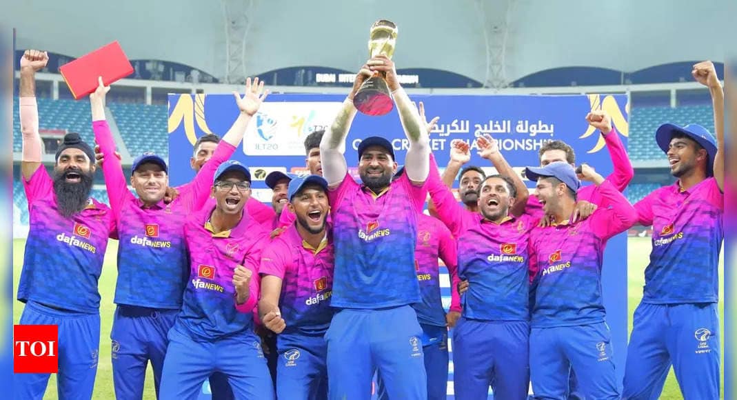 ILT20 Gulf Cricket Championship 2024: Late drama dents Kuwait as UAE lift maiden title | Cricket News ILT20 Gulf Cricket Championship 2024: Late drama dents Kuwait as UAE lift maiden title | Cricket News