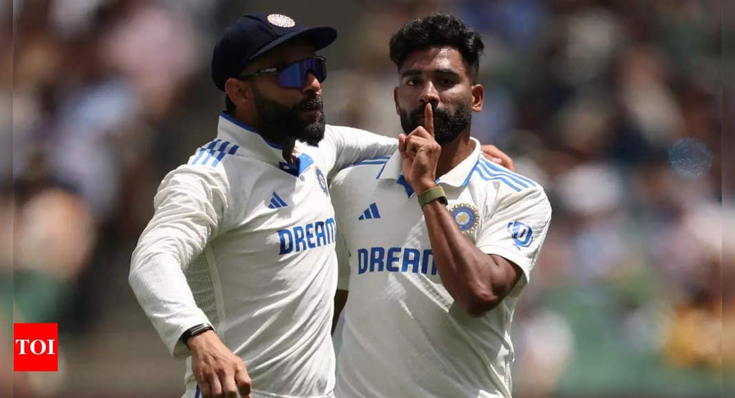 DSP Siraj tells booers in Melbourne to keep quiet – Watch | Cricket News DSP Siraj tells booers in Melbourne to keep quiet – Watch | Cricket News