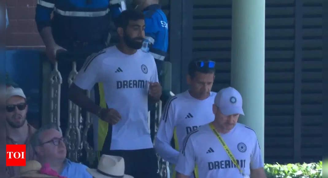 India Vs Australia: Jasprit Bumrah leaves the Sydney Cricket Ground with team doctor | Cricket News India Vs Australia: Jasprit Bumrah leaves the Sydney Cricket Ground with team doctor | Cricket News