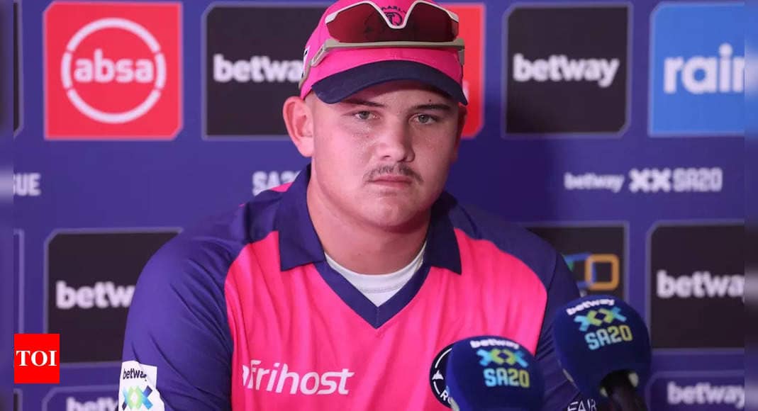 ‘Winning matters more’: Lhuan-dre Pretorius after narrowly missing out on century on his SA20 debut | Cricket News ‘Winning matters more’: Lhuan-dre Pretorius after narrowly missing out on century on his SA20 debut | Cricket News