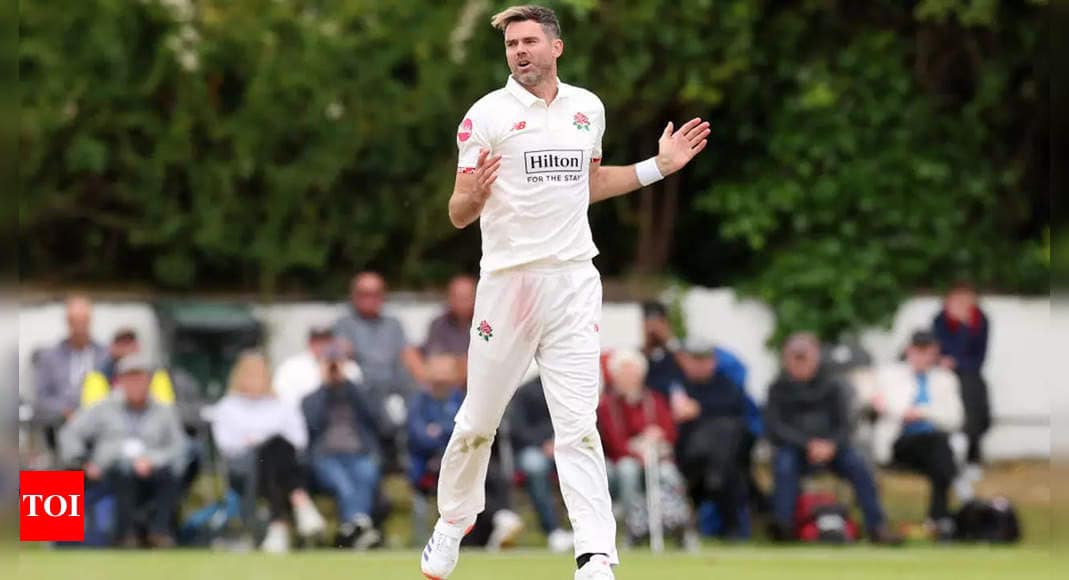England great James Anderson signs one-year contract with Lancashire | Cricket News England great James Anderson signs one-year contract with Lancashire | Cricket News