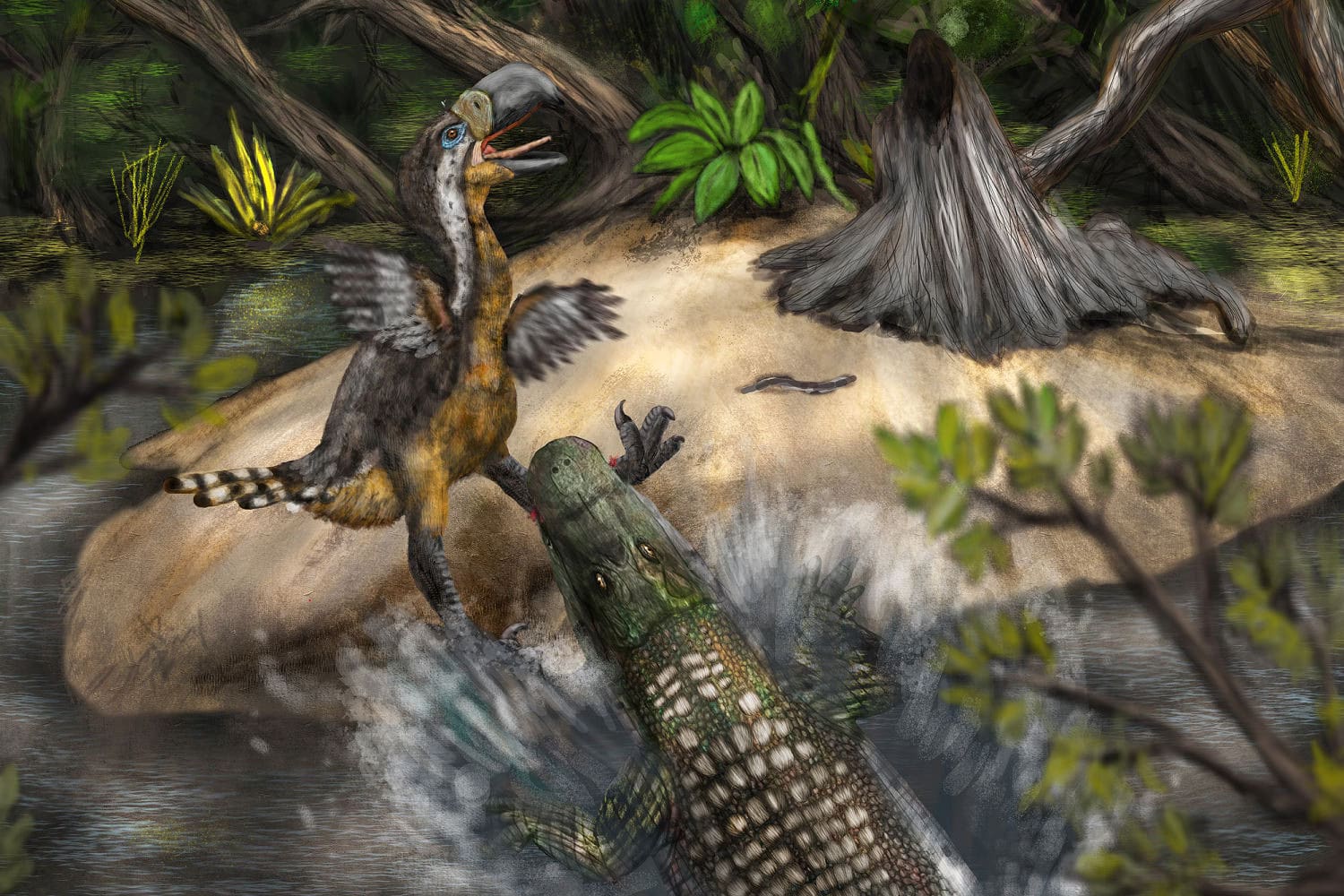 Terror bird may have been killed by even bigger creature 13 million years ago, bite marks suggest Terror bird may have been killed by even bigger creature 13 million years ago, bite marks suggest