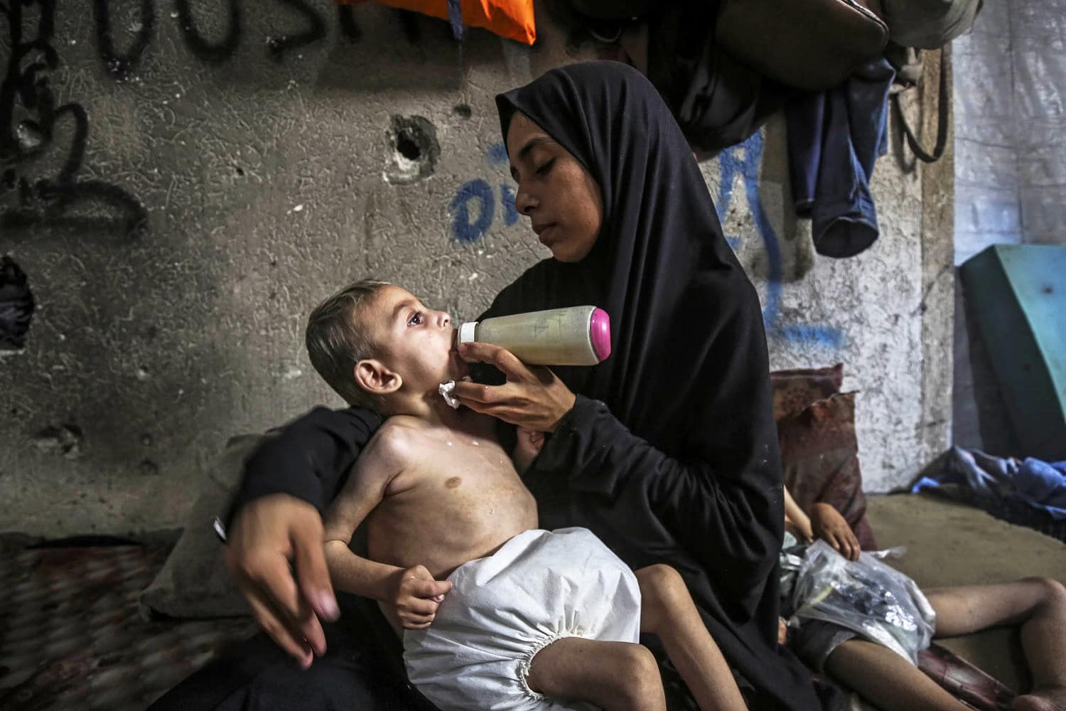 Trump says there is ‘real starvation’ in Gaza and U.S. will set up food centers Trump says there is ‘real starvation’ in Gaza and U.S. will set up food centers