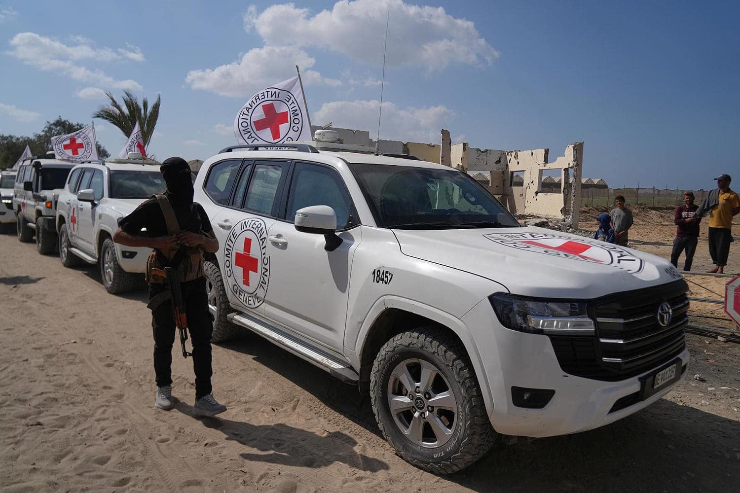 Hamas returns remains of four more hostages as Israel returns 45 deceased Palestinians, Red Cross says Hamas returns remains of four more hostages as Israel returns 45 deceased Palestinians, Red Cross says