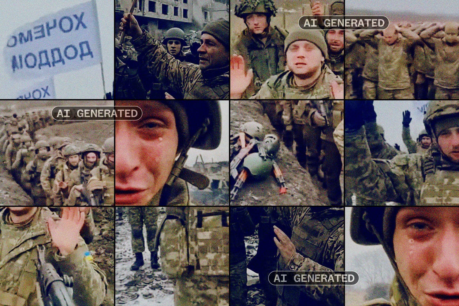 AI videos of Ukrainian soldiers surrendering to Russia is the war’s latest disinformation salvo AI videos of Ukrainian soldiers surrendering to Russia is the war’s latest disinformation salvo